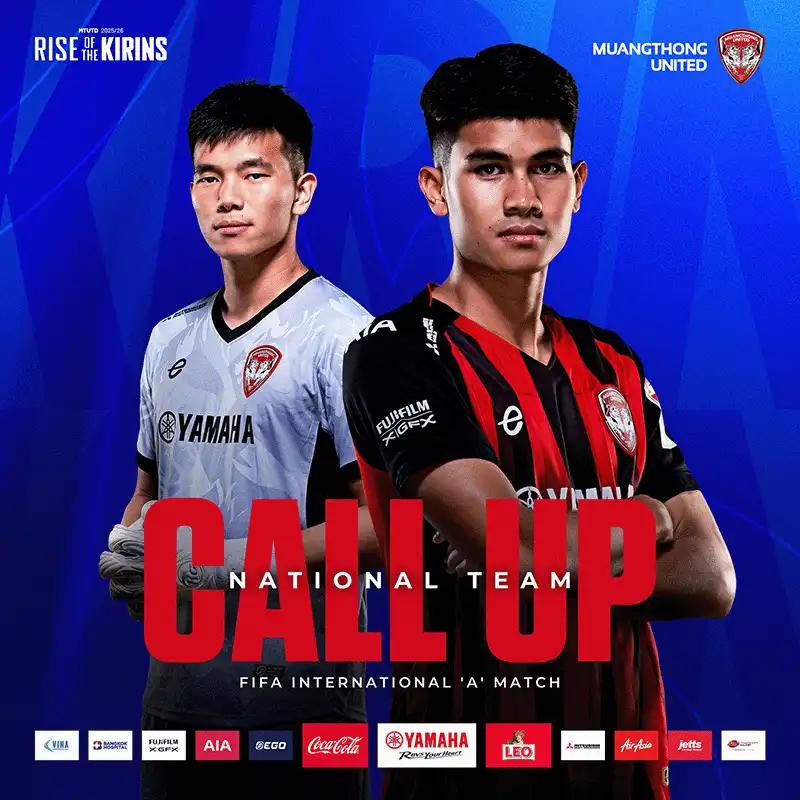 Duo Kakana Khamyok and Korrakot Pipatnadda Called Up to Thailand National Team