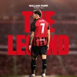 Muangthong confirm the departure of Willian Popp