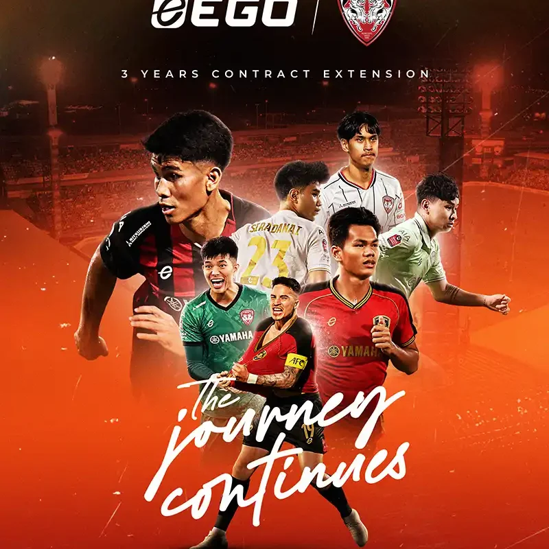 Muangthong United officially extends its partnership with Ego Sport