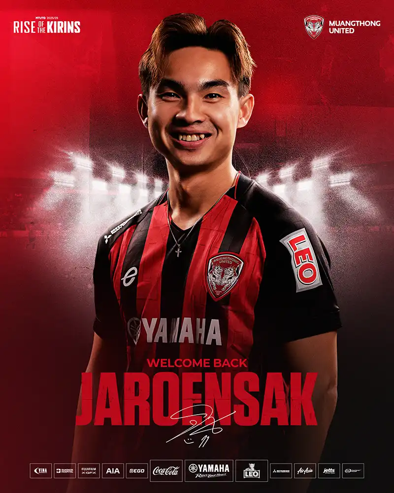 Jaroensak Wonggorn Returns: Muangthong United Re-Sign Star Winger